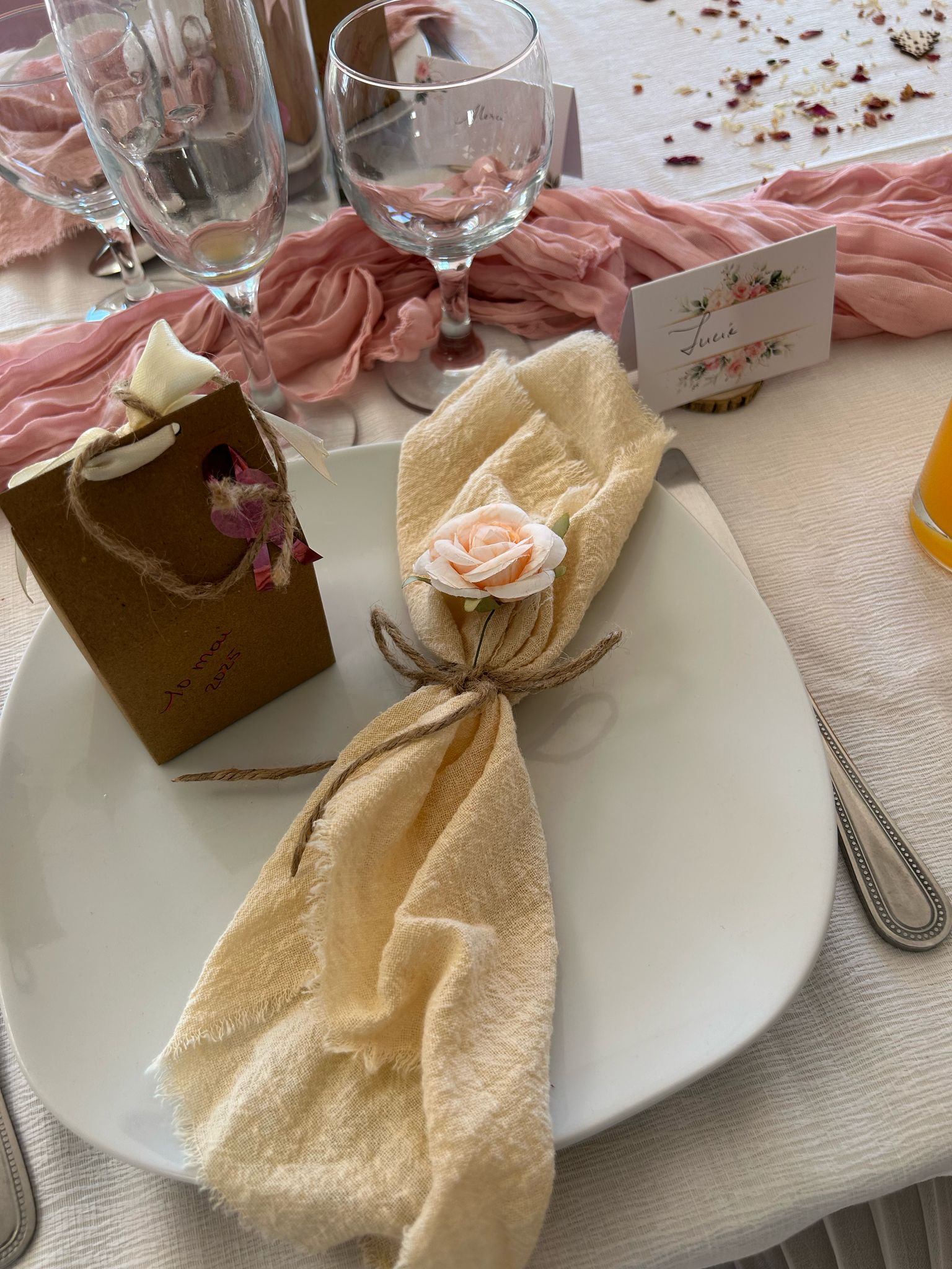 Réalisation mariage